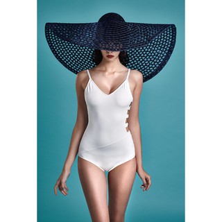 [Coralist Swimwear] ชุดว่ายน้ำวันพีซ One-piece รุ่น Tan - Sweet Relief สี ขาว Ivory (CREX84)