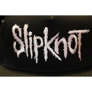 หมวกปีกตรง REBLE8xSLIPKNOT ผ้าทั้งใบส่งจากไทยไม่ต้องรอนานมีของพร้อมส่ง