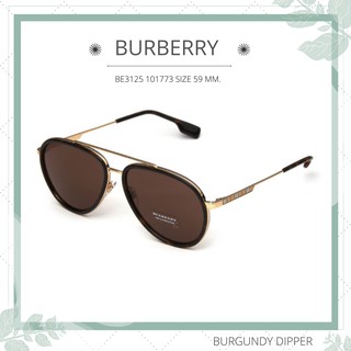 แว่นกันแดด Burberry รุ่น BE3125 101773 SIZE 59 MM.