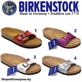 Birkenstock Men/Women Classic Cork Slippers Beach Casual shoes Madrid series 34-44