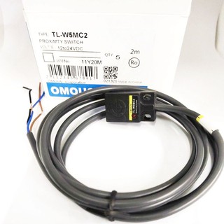 TL-W5MC2  proximity switch 3 สาย ระยะจับ 5มิล ชนิด NPN NC แหล่งจ่าย 12-24VDC