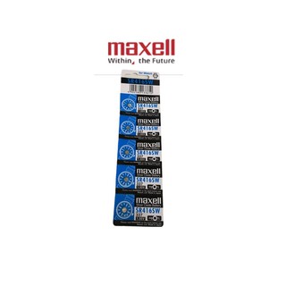 ถ่านนาฬิกา ถ่านกระดุม Maxell SR416SW (337) Silver Oxide Battery (1.55V) แพคละ 5 เม็ด (Made in JAPAN) ของเเท้