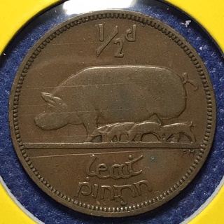 No.60643 ปี1940 ไอร์แลนด์ 1/2 PINGIN เหรียญสะสม เหรียญต่างประเทศ เหรียญเก่า หายาก ราคาถูก