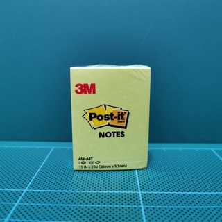 กระดาษโน๊ต 3M #653 สีเหลือง ขนาด 1.5x2 Post-It Yellow #653