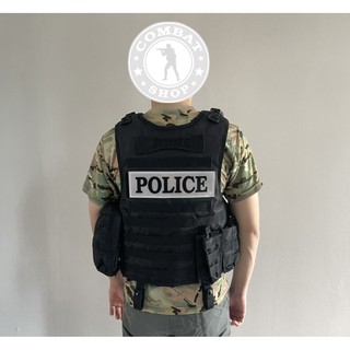 ภาพขนาดย่อของภาพหน้าปกสินค้าเสื้อเกราะ Police Army ยี่ห้อ Camp Swat เกราะอ่อน เกราะก้ามปู เกราะจิ๋ว จากร้าน apussanun.kt บน Shopee
