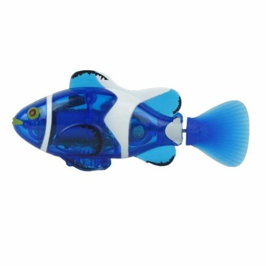 RC Mini Clown Fish Remote Control Infrared Ray Fish Electric Kids Toy ...