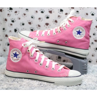 CONVERSE รุ่น ALL STAR HI PINK รองเท้าผ้าใบ หุ้มข้อ แฟชั่น สีชมพู ใช้ได้ทุกเพศ ของใหม่ มือ1 ของแท้100% มีของ พร้อมส่ง