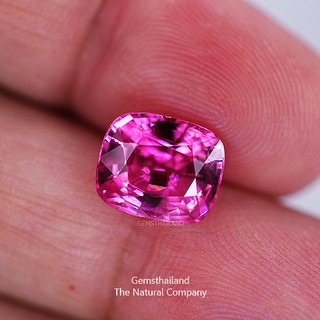 Natural unheated 4.45 ct Top sparkling crystal fire pink Mogok spinel
