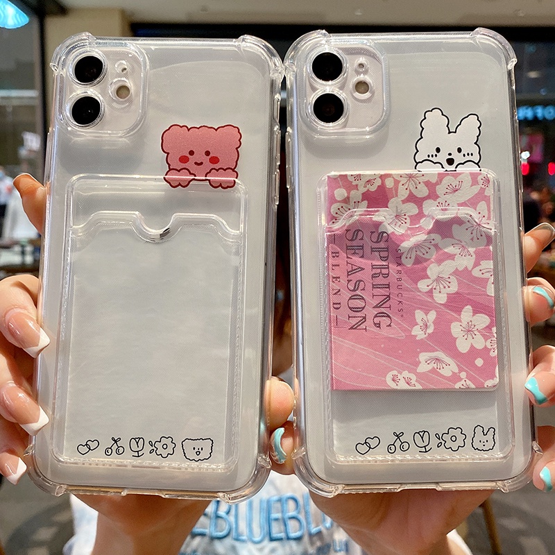 เคสโทรศัพท์มือถือแบบนิ่ม-tpu-ใส-พร้อมช่องใส่บัตร-สําหรับ-huawei-p30-p40-mate30-mate40-pro-nova-7-8-pro-nova5-6