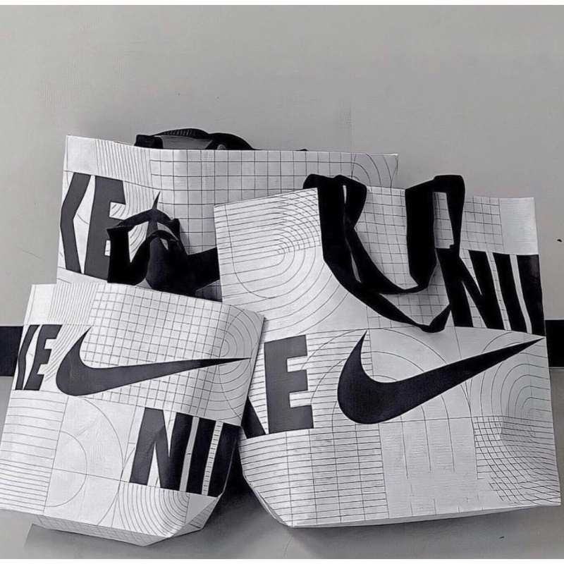 พร้อมส่ง-ถุงผ้า-ถุงกระสอบ-nike-reusable-shopping-bag-กระเป๋าผ้า