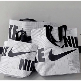 (พร้อมส่ง) ถุงผ้า ถุงกระสอบ nike reusable shopping bag กระเป๋าผ้า