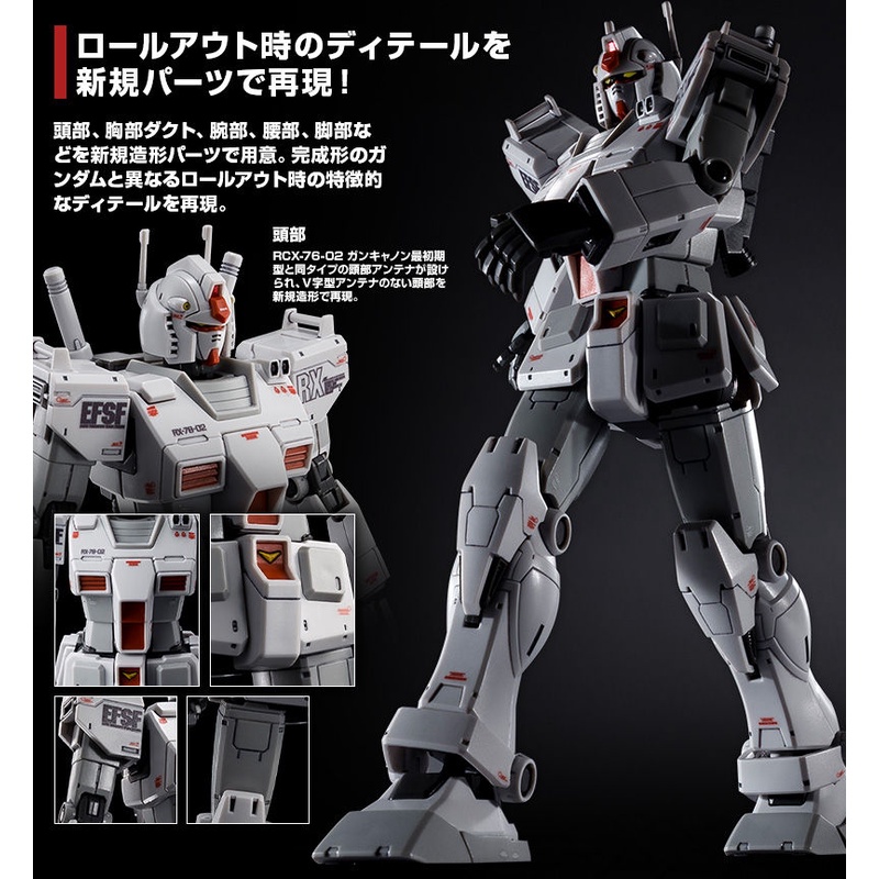 [P-BANDAI] HG 1/144 RX-78-02 Gundam Rollout Color (GUNDAM THE ORIGIN ...