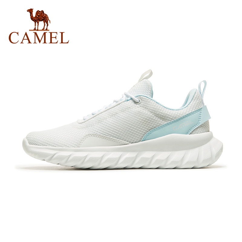 ราคาและรีวิวCamel รองเท้าผ้าใบ ผู้หญิง กันกระแทก กันลื่น ทนต่อการสึกหรอ รองเท้ากีฬา รองเท้าวิ่ง