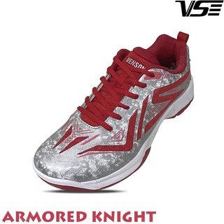 【 ของแท้ 💯% 】รองเท้าแบดมินตัน VS 173R ARMORED KNIGHT สีขาว/แดง (VS173R)