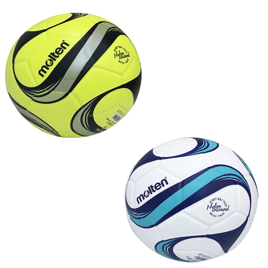 ภาพหน้าปกสินค้าMOLTEN Collection ลูกฟุตซอล หนังพียู Futsal PU th F9F2600 (730) (แถมฟรี ตาข่ายใส่ลูกฟุตบอล +เข็มสูบลม) จากร้าน sportlandwear บน Shopee