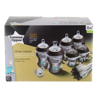 ภาพหน้าปกสินค้าTommee Tippee Newborn Starter Set - Black  ทอมมี่ ทิปปี้ ชุดของขวัญแรกเกิด - สีดำ 423744 ซึ่งคุณอาจชอบราคาและรีวิวของสินค้านี้