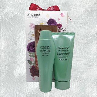 *Travel set* SHISEIDO THE HAIR CARE FUENTE FORTE 50ml. (แชมพู ทรีทเม้นท์สูตรสำหรับหนังศรีษะแห้ง)