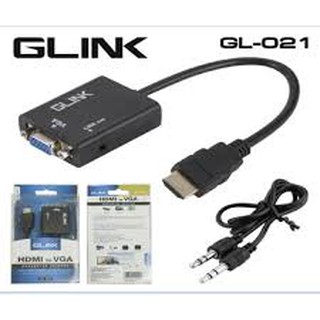 CONNECTOR GLINK HDMI to VGA Adapter รุ่น GL-019