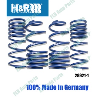 H&R สปริงโหลด (lowering spring) NISSAN Almera ปี 2010 เตี้ยลง หน้า 35 หลัง 20 มิล