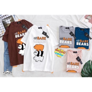 🐾 เสื้อยืดหมีเเบร์เเบร์ สีพาสเทล 🐾