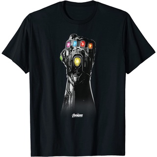 เสื้อยืด  Clothes Marvel Avengers Endgame Infinity Stone Bajutlet Gray Scale T-Shirt