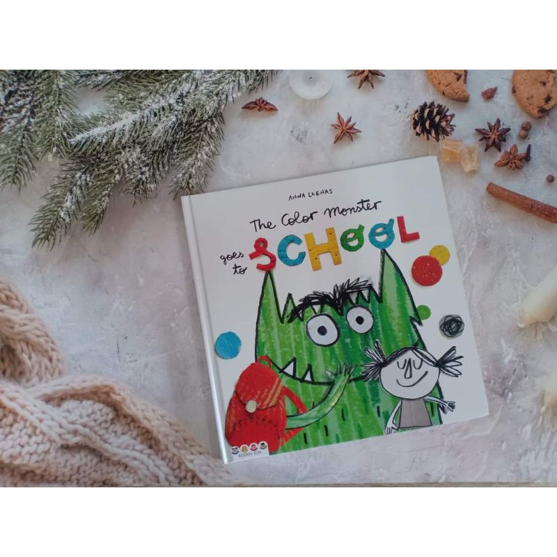 (New) The Color Monster goes to School. by Anna Llenas | Shopee Thailand