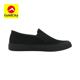 ภาพขนาดย่อของภาพหน้าปกสินค้ารองเท้าสลิปออน Gold City รหัส NS011 สีดำ/ดำ จากร้าน ysport.co บน Shopee ภาพที่ 2