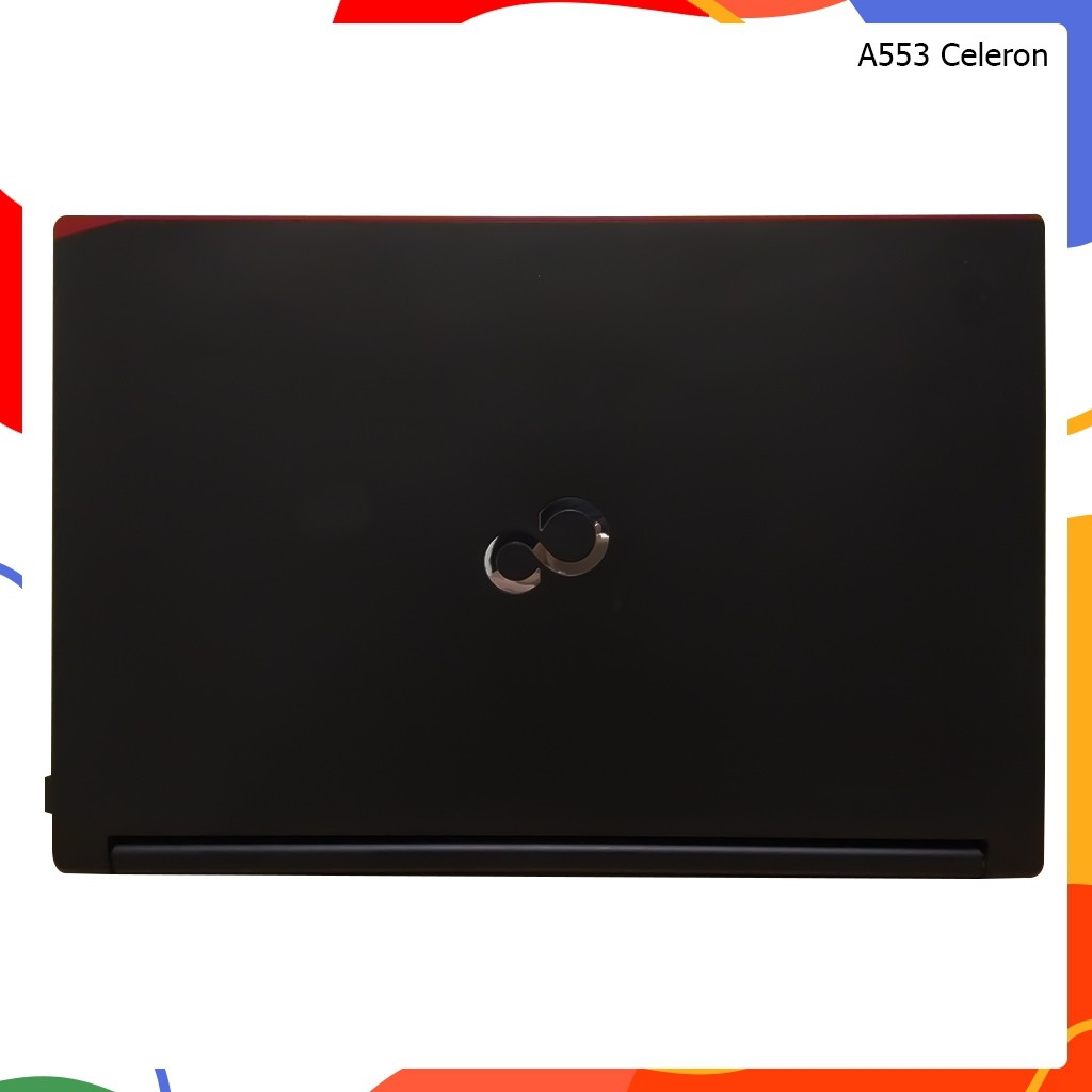 โน๊ตบุ๊คมือสอง-notebook-fujitsu-a553-celeron-มี-คีย์บอร์ดตัวเลข-รับประกัน-3-เดือน-เล่นเกมส์-ดูหนัง-ฟังเพลง-ทำงาน