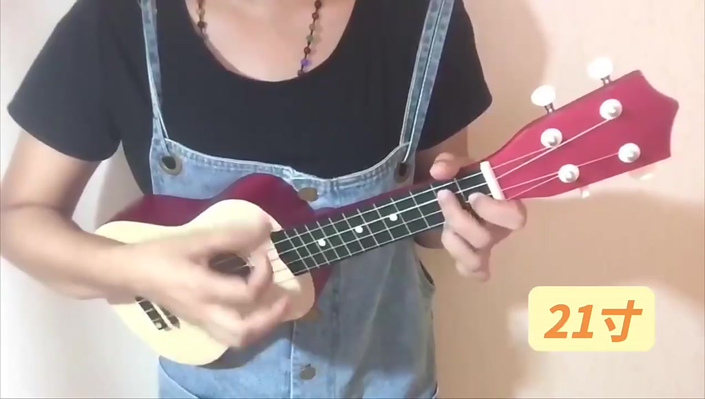 ukulele-21-นิ้ว-นิ้วสำหรับผู้เริ่มต้นและเด็ก-กีตาร์ฮาวายสี่สาย-อูคูเลเล่ไม้