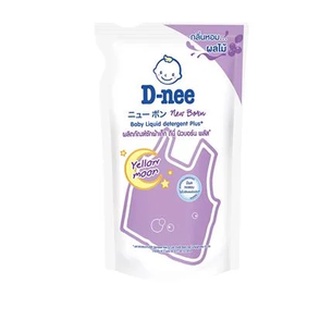 น้ำยาซักผ้าเด็กชนิดเติม D-NEE 600 มล. สีม่วง