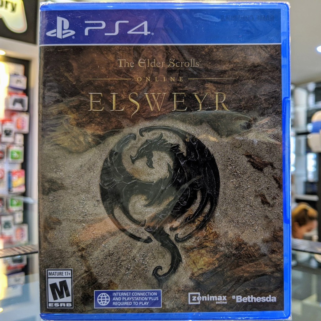 (ภาษาอังกฤษ) มือ1 PS4 The Elder Scrolls Online Elsweyr เกมPS4 แผ่นPS4 ...