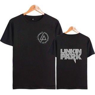 Alimoo Linkin Park เสื้อยืดผ้าฝ้ายสำหรับผู้ชายและผู้หญิงขนาด XS-4XL