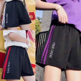 【S-6XL】Women Short Pants Casual Lady Loose Solid Soft Cotton Workout Sports Shorts