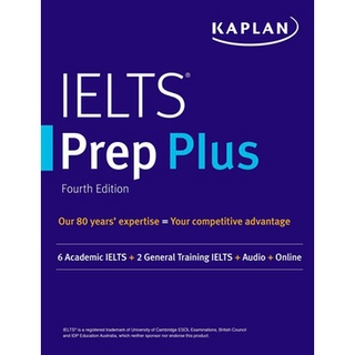 (C221) 9781506264400 IELTS PREP PLUS 2021-2022:6 ACADEMIC IELTS+2 GENERAL TRAINING IELTS+AUDIO+ONLINE (KAPLAN TEST PREP)