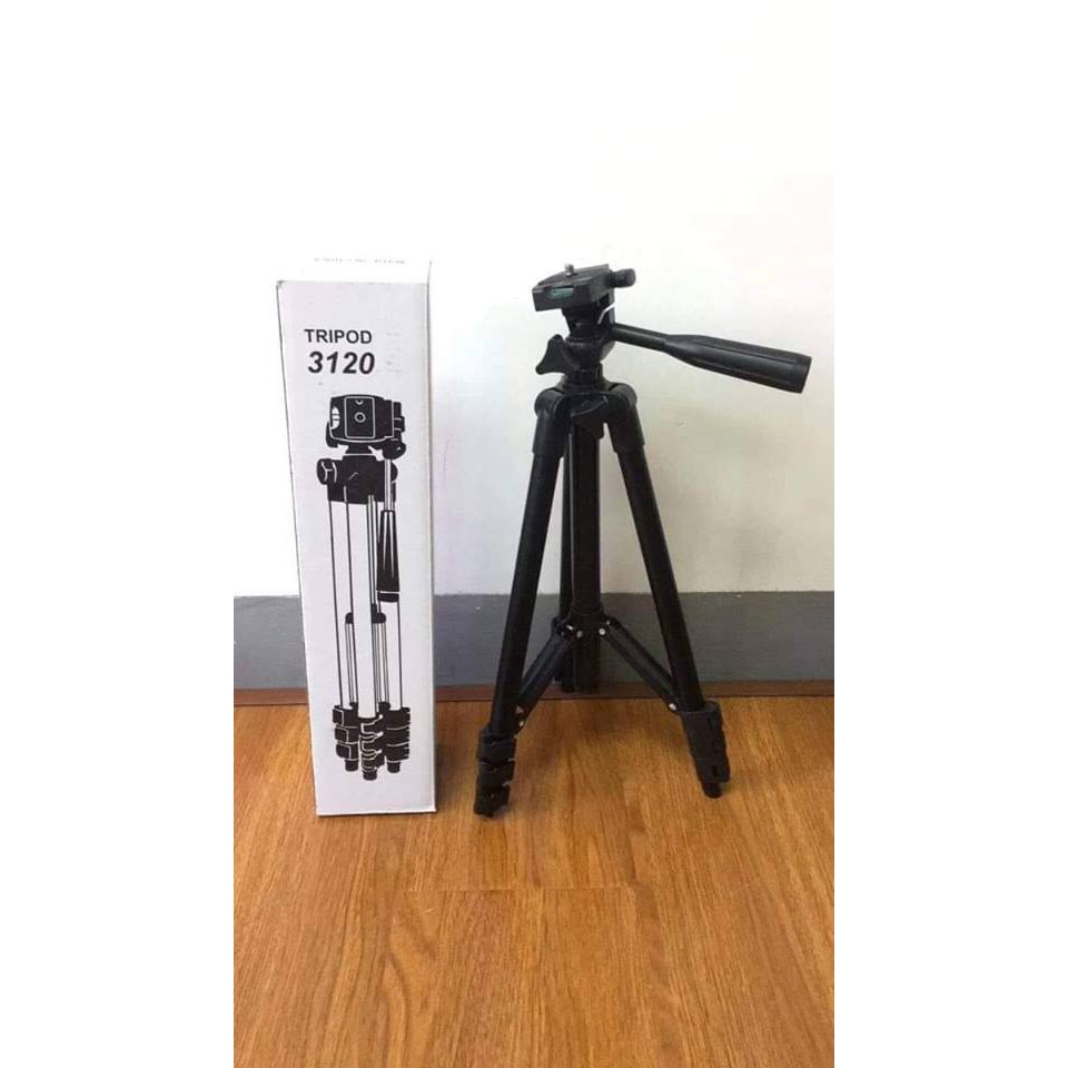 กล้อง-3-ขา-รุ่น-3120-black-ฟรี-หัวต่อสำหรับมือถือ-tf-3120-tripod-ขาตั้งกล้อง-3-ขา-เหมาะสำหรับคนรักการถ่ายภาพ-นอกจาก