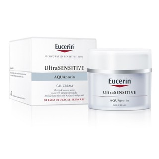 ภาพขนาดย่อของภาพหน้าปกสินค้าEucerin Ultra Sensitive AquAporin Gel Cream ยูเซอริน บำรุง ผิวบอบบาง แพ้ง่าย ขนาด 50 ml (16942) จากร้าน medicalhub115 บน Shopee