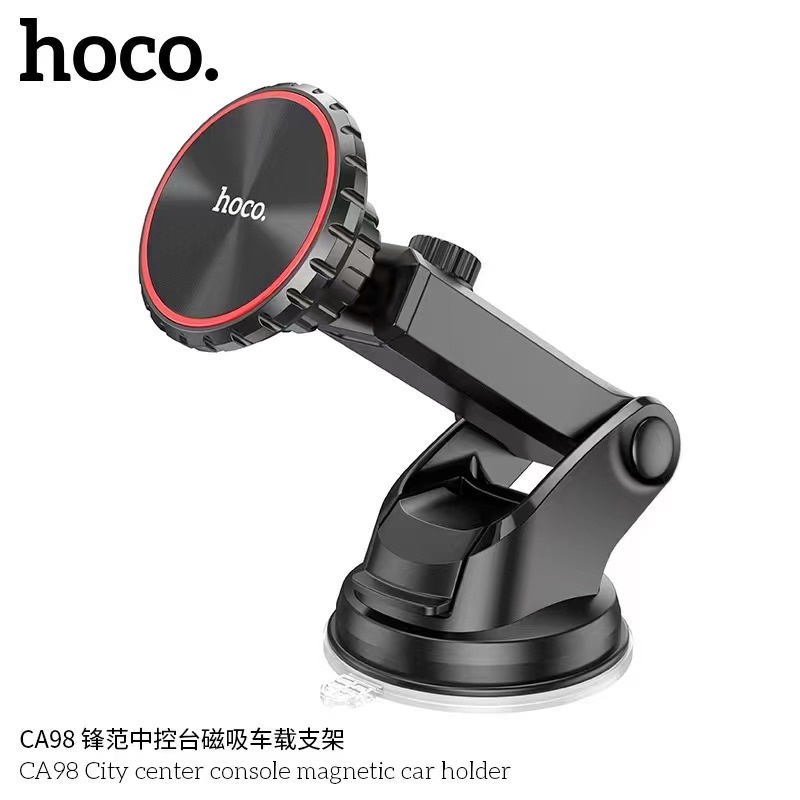 hoco-ca98-magnetic-car-holder-ที่วางโทรศัพท์มือถือในรถยนต์แบบแม่เหล็ก-ตั้งบนคอนโซลหรือกระจก