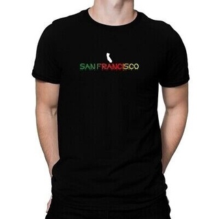 พร้อมส่ง เสื้อยืดแขนสั้น คอกลม ผ้าฝ้าย 100% พิมพ์ลาย Dripping San Francisco ทรงหลวม หลากสี แฟชั่นฤดูร้อน สําหรับผู้ชายS-