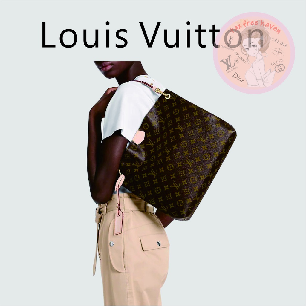 shopee-ลดกระหน่ำ-ของแท้-100-louis-vuitton-brand-new-graceful-small-handbag