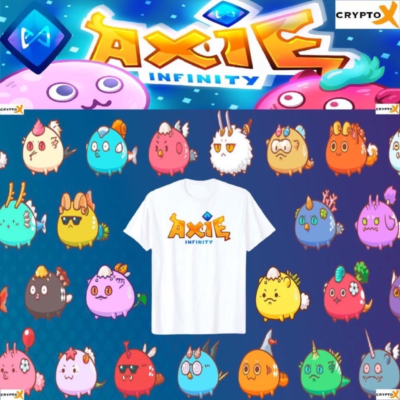 AXIE INFINITY T-Shirt premium cotton | Shopee Thailand