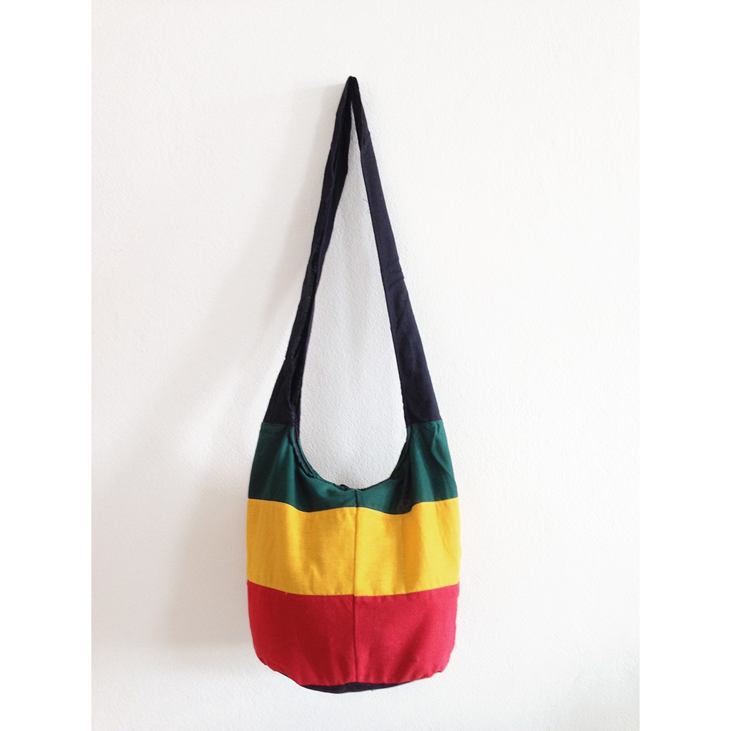 กระเป๋าผ้าสะพายข้าง-ลายเรกเก้-rasta-reggae-สีแดง-กระเป๋าเอนกประสงค์-สำหรับ-ท่องเที่ยว-โยคะ-ของขวัญ