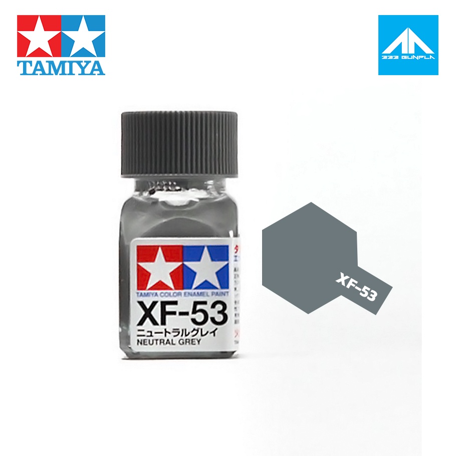 สีอีนาเมล TAMIYA XF-53 Neutral Grey | Shopee Thailand