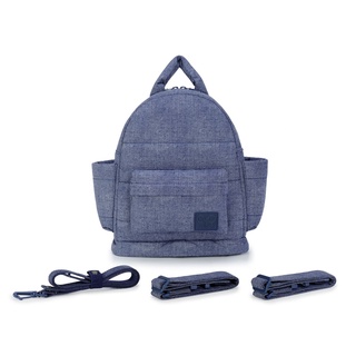 CiPU กระเป๋าเป้ใบเล็ก รุ่น AIRY Backpack S สี Denim Blue