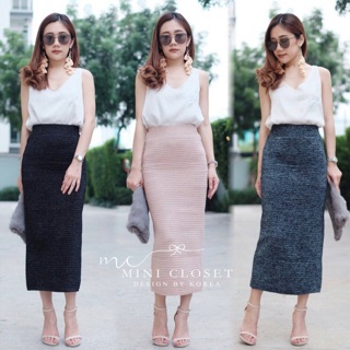 Knit Bodycon Skirt