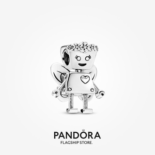 Pandora จี้ดอกไม้ Bella Bot ของขวัญวันเกิด สําหรับสุภาพสตรี p825