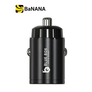 Blue Box Car Charger 1 USB-A / 1 USB-C (PD30W) BB-CC01 - Black by Banana IT