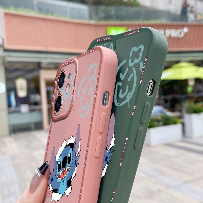 เคสมือถือ-แบบยางนิ่ม-ลาย-stitch-กันกระแทก-สําหรับ-samsung-galaxy-a13-a13-5g