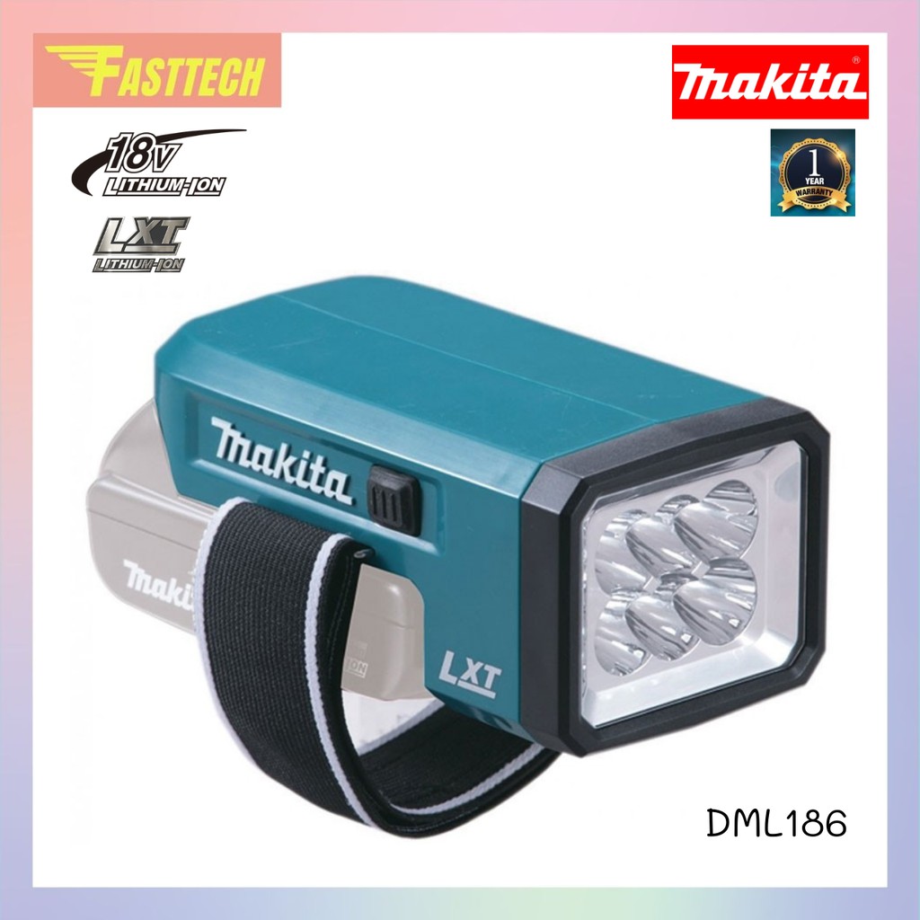 makita-ไฟฉาย-led-18v-รุ่น-dml186-เครื่องเปล่า