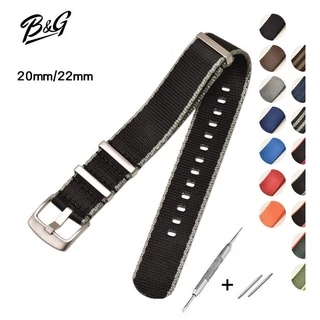 Nice Designer Leather And Nylon Watch Strap AN3440-11E_K0001678 main image 1