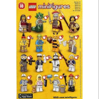 ภาพหน้าปกสินค้าเลโก้แท้ 🤖 Lego Minifigures Series 10 มือสอง ที่เกี่ยวข้อง